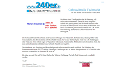 Desktop Screenshot of 240er.alter-schwede.eu